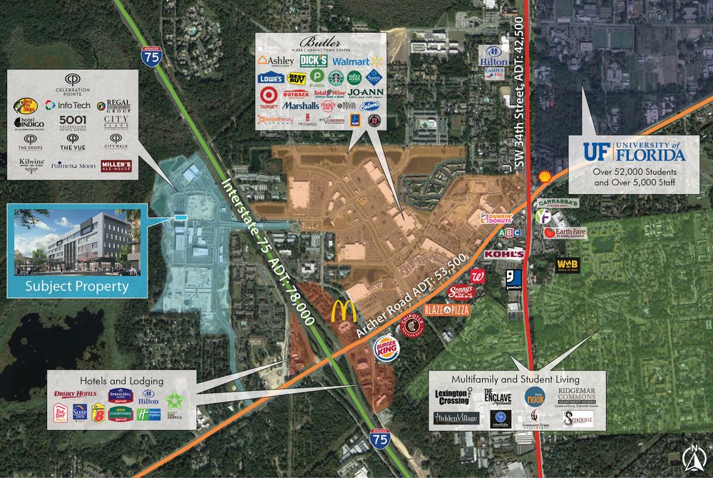 Celebration Pointe: 5001 Celebration Pointe Ave, Gainesville, FL 32608